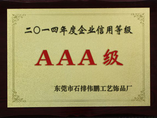 Credibility of AAA-level enterprises